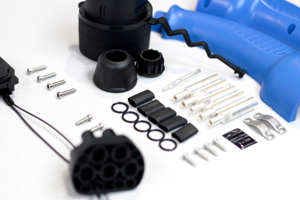 Bild von Tesla connector kit 32A crimped